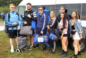 Festival transport for small and large groups. The perfect solution to carry you and all of your luggage in style
